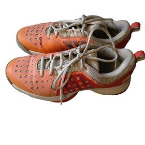 Adidas Women's Size 8 Peach Pink Adituff Bounce Shoes Lace Up